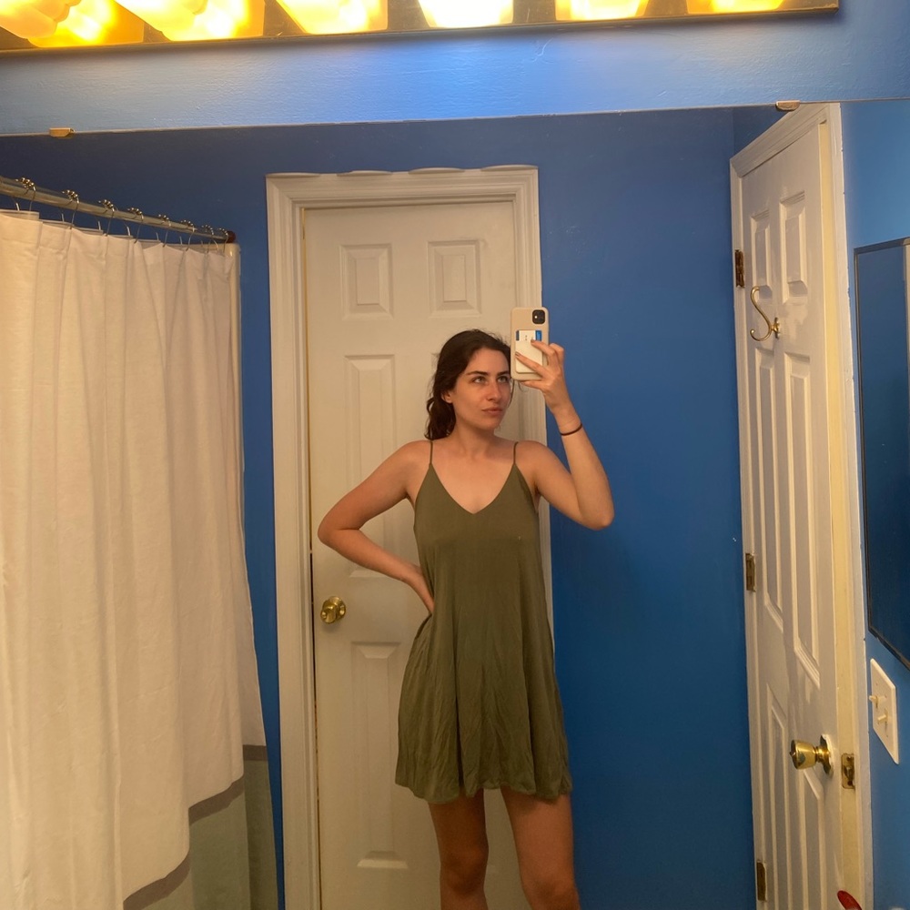 Aritzia Green Dress